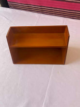 Load image into Gallery viewer, Rachekct display racks Wooden storage rack, suitable for retail stores, postcard, sticker and stationery suppliers, brown.