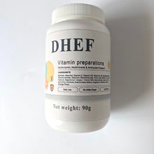 Load image into Gallery viewer, DHEF Health food supplements Fruit and vegetable nutritional supplements, featuring a variety of whole food superfoods, providing balanced daily nutrition – a combination of various fruits, vegetables, and leafy greens.