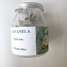 Load image into Gallery viewer, RUVANELA Fruit teas Fruit tea tasting set (dry tea), loose tea leaves, suitable for brewing hot or cold drinks.