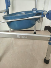 Load image into Gallery viewer, ensu Commodechairs Foldable armchair with padded seat and backrest, 400 lbs weight capacity.