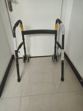 Load image into Gallery viewer, ensu Walkers to aid in mobility Lightweight brushed steel design - easy trigger folding mechanism