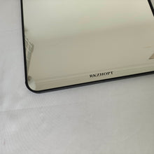 Load image into Gallery viewer, RKZHOPT Bathroom mirrors Black metal frame bathroom mirror, suitable for wall mounting, high-definition tempered glass, can be installed above the sink.