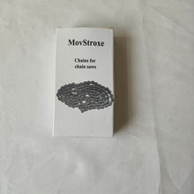 Load image into Gallery viewer, MovStroxe Chains for chain saws Professional chainsaw chain, full chisel type, excellent lubrication