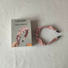 Load image into Gallery viewer, CODABIBE Children's headwear Anti-slip thickened headband, cute headband, retro wide headband