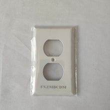 Load image into Gallery viewer, FXZMBCDM Decorative switch plate covers Pure white classic beaded wall panels, light switch covers, power socket covers