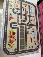 Load image into Gallery viewer, PikPecke Play mats for the purpose of putting together puzzles Baby play mat, city road track
