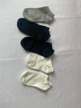 Load image into Gallery viewer, Heelograph Boat socks Men's invisible ankle socks, low-cut casual cotton socks
