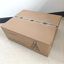 Load image into Gallery viewer, KEZHITU Step ladders made of metal Sturdy steel step stool with safety lock, handrails, and wide, non-slip treads.
