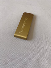 Load image into Gallery viewer, Nancency Money clips of metal High-quality stainless steel wallet, slim and durable, can hold cash and cards.
