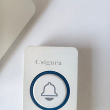 Load image into Gallery viewer, Csigura  Electric door bells  Wireless doorbell, easy to install, waterproof, and with adjustable volume.
