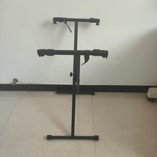 Load image into Gallery viewer, FXZMBCDM Amplifier stands Heavy-duty guitar/bass amplifier stand, supports up to 150 lbs, height adjustable, black.
