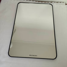 Load image into Gallery viewer, RKZHOPT Bathroom mirrors Black metal frame bathroom mirror, suitable for wall mounting, high-definition tempered glass, can be installed above the sink.

