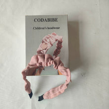 Load image into Gallery viewer, CODABIBE Children's headwear Anti-slip thickened headband, cute headband, retro wide headband
