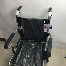 Load image into Gallery viewer, Aospenice  Wheel chairs Comfort-style folding wheelchair, featuring flip-back short armrests and swing-out footrests
