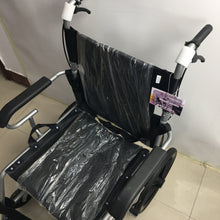 Load image into Gallery viewer, Aospenice  Wheel chairs Comfort-style folding wheelchair, featuring flip-back short armrests and swing-out footrests

