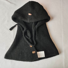 Load image into Gallery viewer, KQFQQ Women's hats and hoods Women's knitted hat with adjustable drawstring, warm hooded scarf/headscarf
