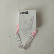 Load image into Gallery viewer, KKTU Clips for pacifiers 1-pack of replacement nipple clips - BPA-free plastic clips
