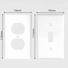 Load image into Gallery viewer, FXZMBCDM Decorative switch plate covers Pure white classic beaded wall panels, light switch covers, power socket covers

