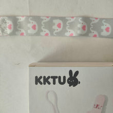 Load image into Gallery viewer, KKTU Clips for pacifiers 1-pack of replacement nipple clips - BPA-free plastic clips
