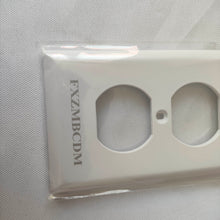Load image into Gallery viewer, FXZMBCDM Decorative switch plate covers Pure white classic beaded wall panels, light switch covers, power socket covers
